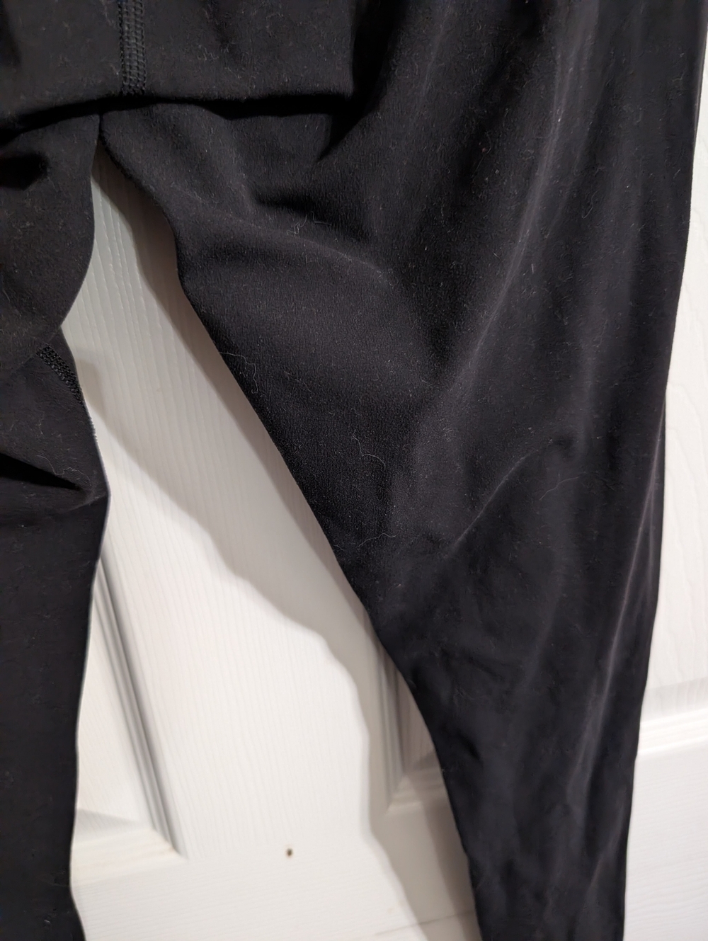 Lululemon Womens Leggings Run Yoga Black Align High Rise 28" Size 8 (W5CTES) - Picture 5 of 6